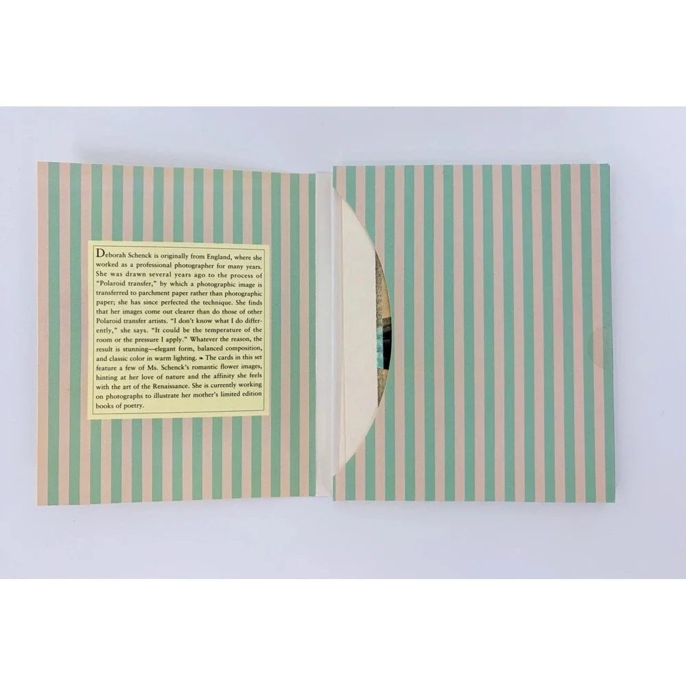 Anthropologie Art Cards Deborah Schenck Notecards and Envelopes Fruit and Floral